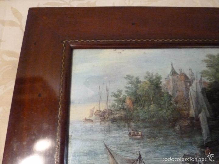 Arte: lamina con marco de caoba - Foto 11