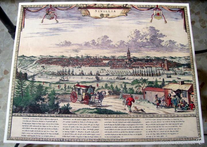 Art: SIVILLA - COLECCION DEL DUQUE DE SEGORBE - LAMINA - MEDIDAS 36,5 x 29