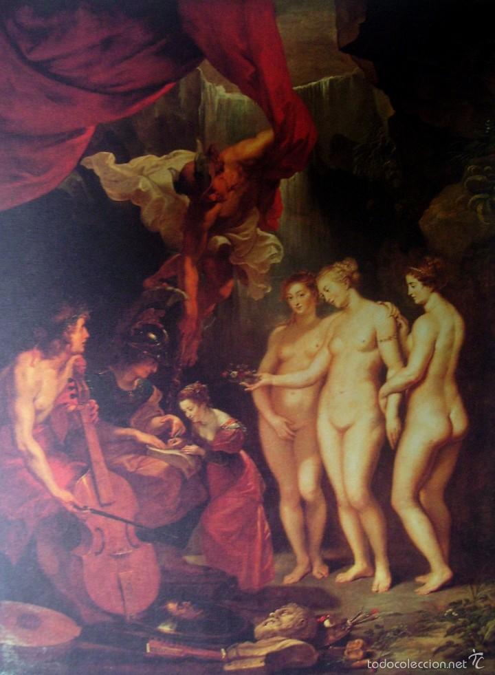 Art: RUBENS - LA EDUCACION DE MARIA DE MEDICIS (1625) - LAMINA - MEDIDAS 34 x 43