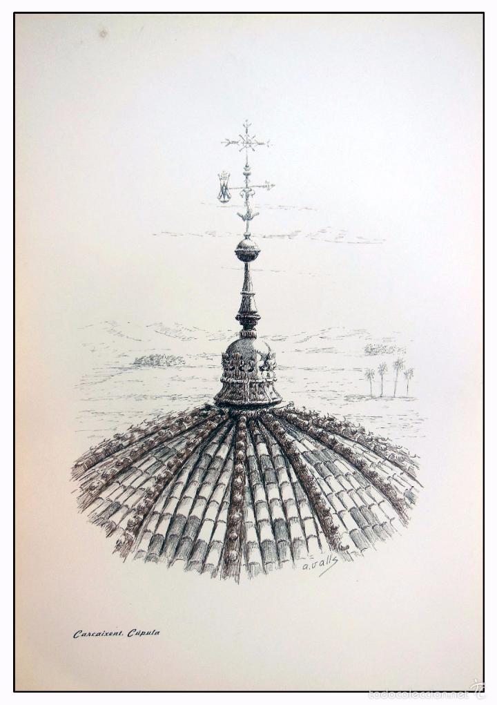 Arte: CARCAIXENT. C&Uacute;PULA IGLESIA. VALLS Andreu - Foto 1