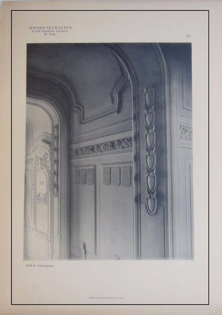 Art: Antigua L&aacute;mina : WIEN IV,  SCHELLEINGASSE. 1906