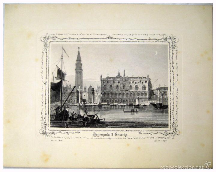 Art: DOGENPALAFT, VENEDIG (PALACIO DE LOS DUX, VENECIA) 1970. POPPEL J Geft von