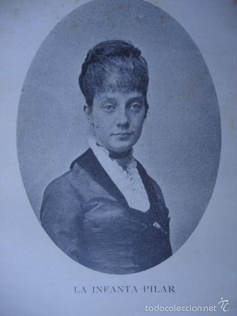 Arte: INFANTA PILAR  .14X10 - Foto 1