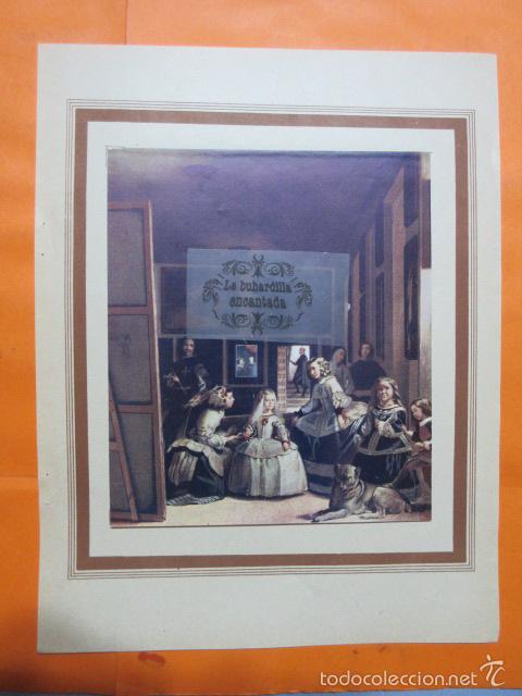 Arte: LAMINA - LAS MENINAS DE VELAZQUEZ - Foto 1