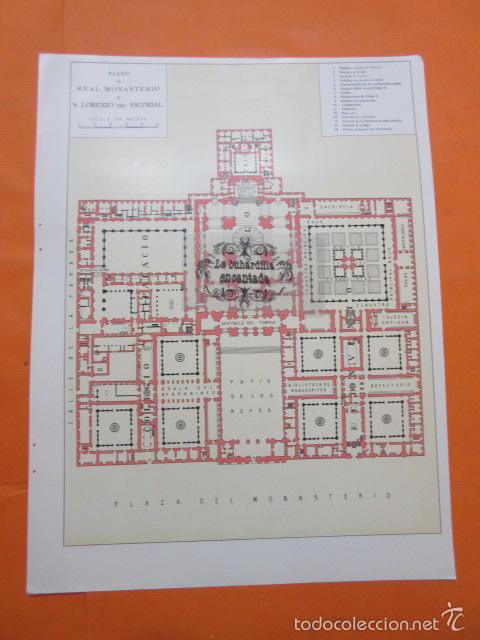 Arte: LAMINA - EL ESCORIAL - Foto 1