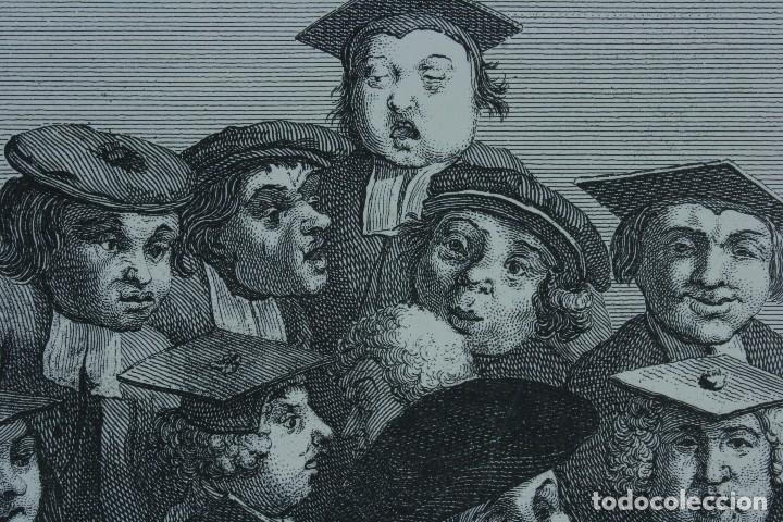 Arte: L&aacute;mina La lectura. W. Hogarth. S.XX - Foto 4
