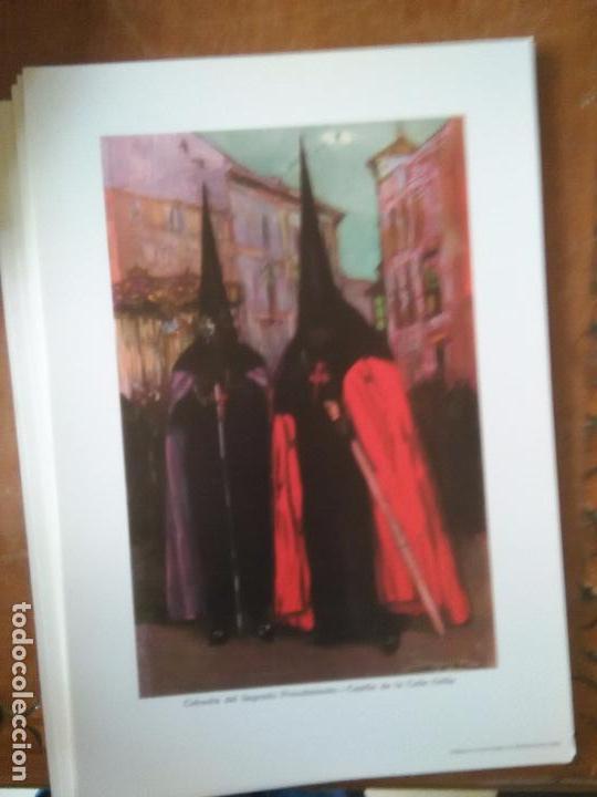 Art: LOS NAZARENOS DE SEVILLA LAMINA semana santa 33X23 cmts NAZARENO DE LA COFRADIA -