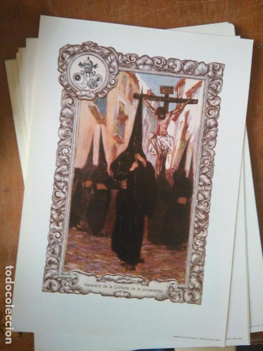 Art: LOS NAZARENOS DE SEVILLA LAMINA semana santa 33X23 cmts NAZARENO DE LA COFRADIA -