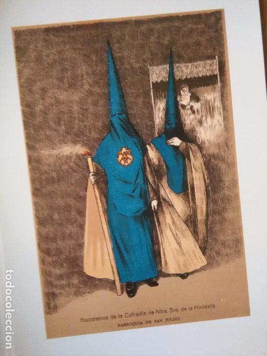Art: LOS NAZARENOS DE SEVILLA LAMINA semana santa 33X23 cmts NAZARENO DE LA COFRADIA -