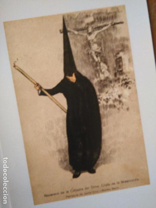 Art: LOS NAZARENOS DE SEVILLA LAMINA semana santa 33X23 cmts NAZARENO DE LA COFRADIA -