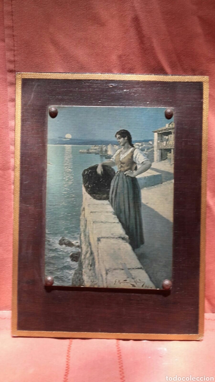 Arte: Cuadro antiguo Martinez Abades - Foto 1