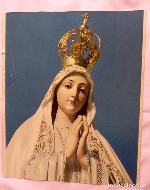 Arte: LAMINA VIRGEN. A&Ntilde;OS 50-60.. ENVIO INCLUIDO EN EL PRECIO.