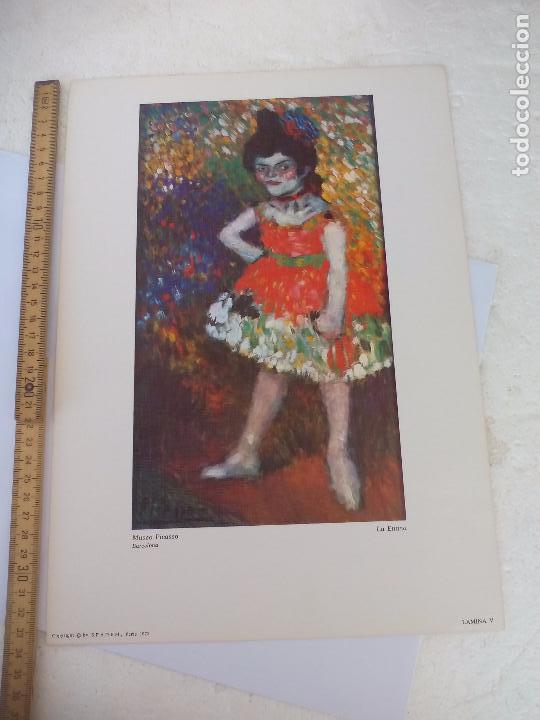 Kunst: La Enana. LAMINA V. MUSEO PICASSO. BARCELONA. S.P.A.D.E.M. PARIS 1972