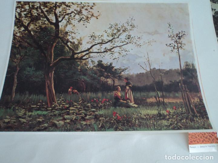 Arte: PAISAJE JOAQUIN VAYREDA 33 X 25 CM