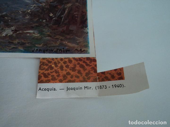 Arte: ACEQUIA JOAQUIN MIR  33 X 25 CM - Foto 2