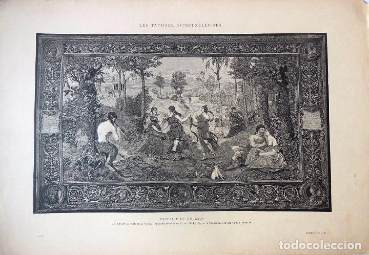 Arte: HISTOIRE DE VULCAIN. Les Amours de Mars et de V&eacute;nus. PUYPLAT J J (Gravure