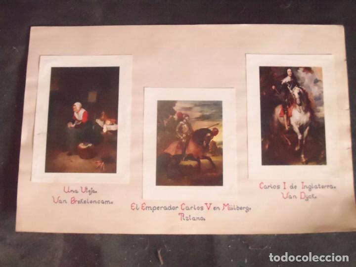 Art: van brekelencam una vieja - tiziano carlos ven mulberg - van dyck carlos 1 laminas de oleos antiguos