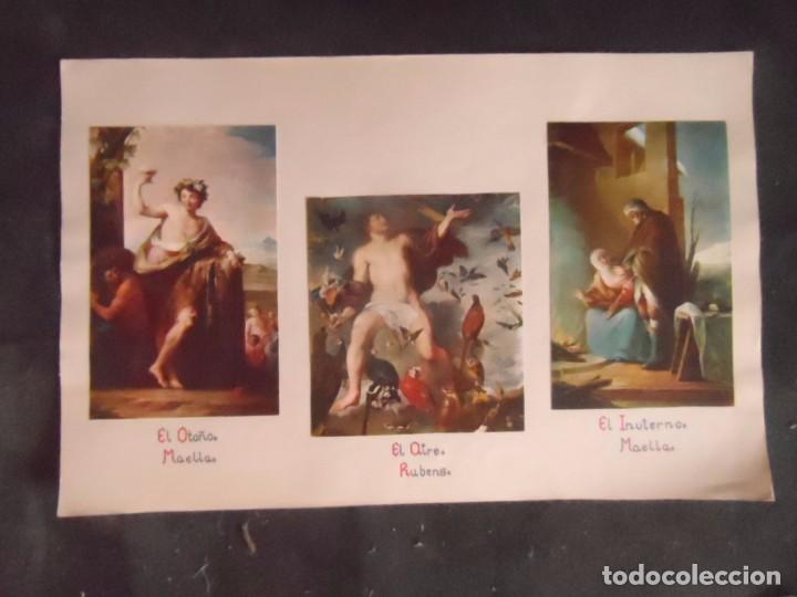 Art: maella el oto&ntilde;o el invierno - rubens el aire lamina de oleos antiguos