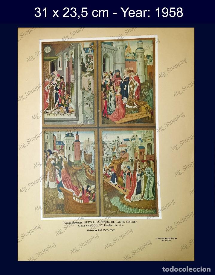 Art: PINTURA FLAMENGA - COLECCION LAS MARAVILLAS ARTISTICAS DEL MUNDO - 1958