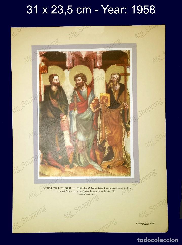 Art: MESTRE DO RET&Aacute;BULO DE TREBON - COLECCION LAS MARAVILLAS ARTISTICAS DEL MUNDO - 1958