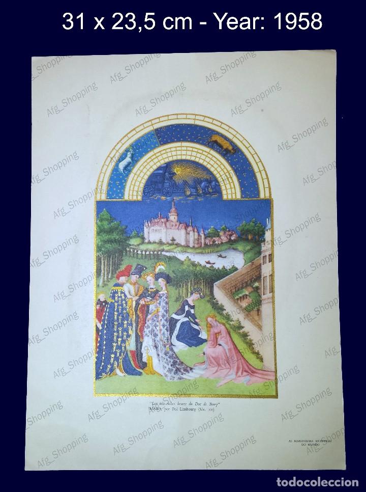 Art: MAIO - POL LIMBOURG - COLECCION LAS MARAVILLAS ARTISTICAS DEL MUNDO - 1958