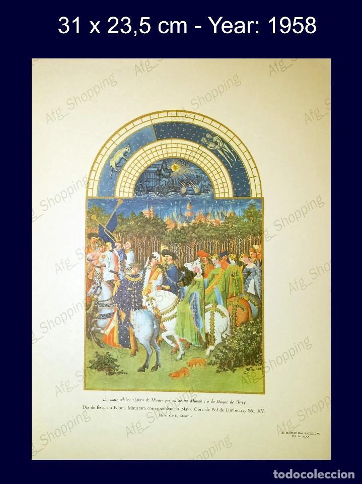 Art: MAYO - POL DE LIMBOURG - COLECCION LAS MARAVILLAS ARTISTICAS DEL MUNDO - 1958