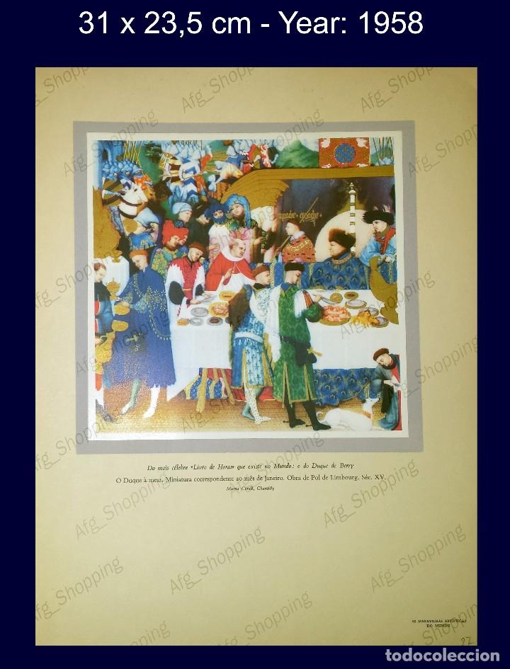 Art: POL DE LIMBOURG - COLECCION LAS MARAVILLAS ARTISTICAS DEL MUNDO - 1958