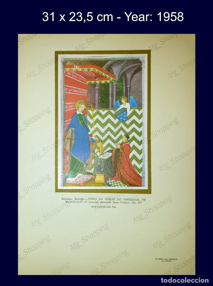 Art: ILUMINURA FLAMENCA - COLECCION LAS MARAVILLAS ARTISTICAS DEL MUNDO - 1958