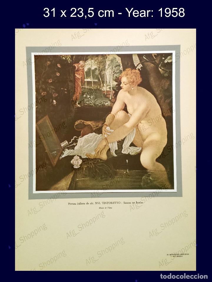 Art: TINTORETTO - COLECCION LAS MARAVILLAS ARTISTICAS DEL MUNDO - 1958