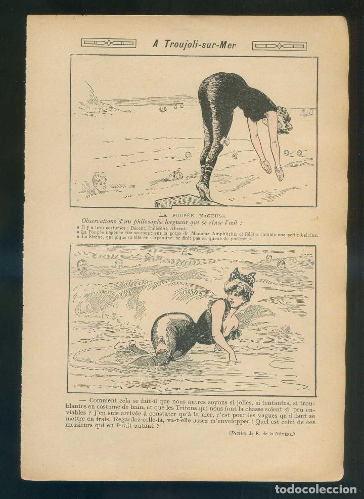 Art: Raymond de La N&eacute;zi&eacute;re. Publications de la *Vie Parisienne* Hoja-l&aacute;mina: 157x228 mm. Lote de 2.