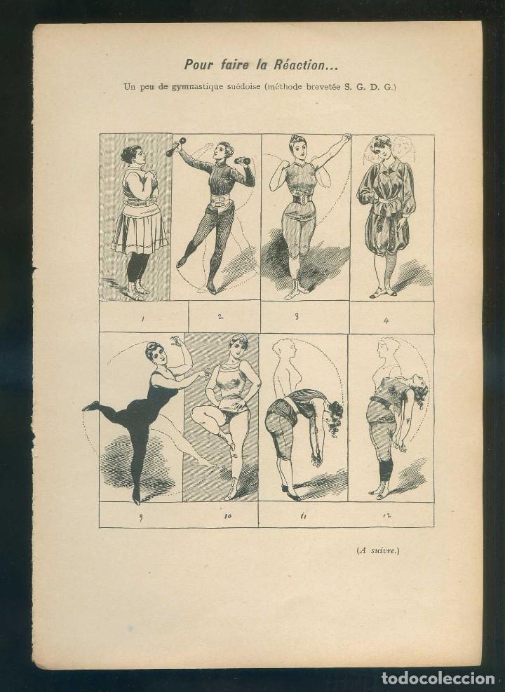 Kunst: Ferdinand Bac. Publications de la *Vie Parisienne* Hoja-l&aacute;mina: 157x228 mm. Lote de 2.