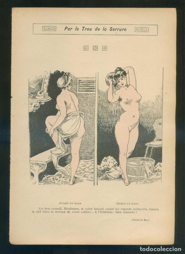 Kunst: Ferdinand Bac. Publications de la *Vie Parisienne* Hoja-l&aacute;mina: 157x228 mm. Lote de 3.