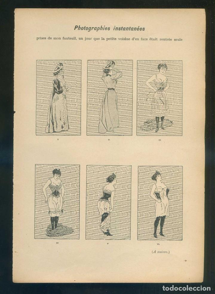 Kunst: J&oacute;b. Publications de la *Vie Parisienne* Hoja-l&aacute;mina: 157x228 mm. Lote de 3.