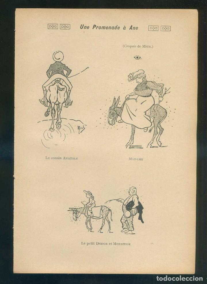Art: Mich. Publications de la *Vie Parisienne* Hoja-l&aacute;mina: 157x228 mm. Lote de 1.