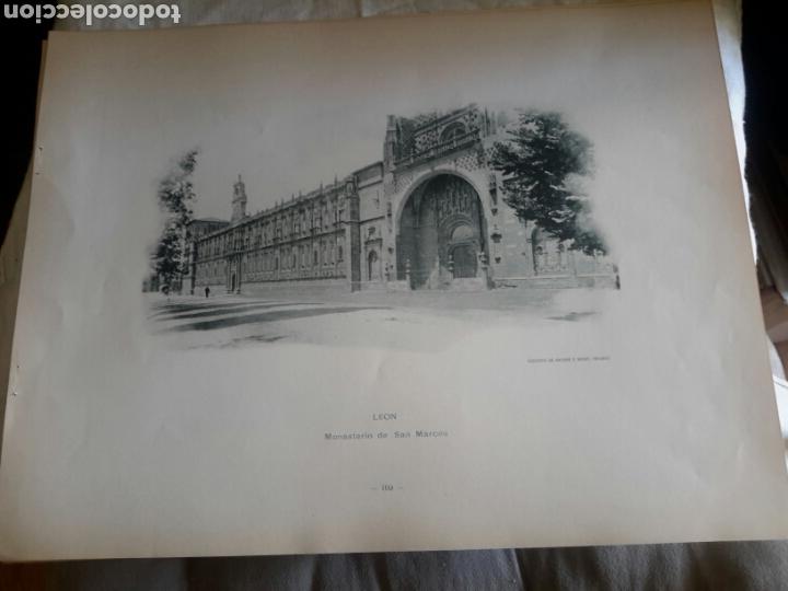 Arte: Monasterio de San Marcos ,Le&oacute;n sigloXIX - Foto 1