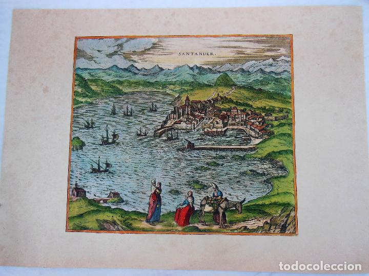 Kunst: SANTANDER. 41x56 cm