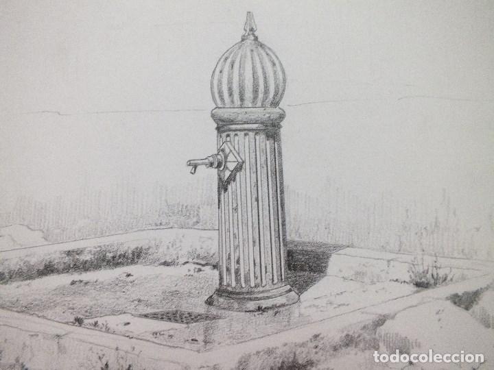 Art: L&Aacute;MINA PARA ENMARCAR FUENTE DE LA HUERTA DE GUADIAN PALENCIA 21