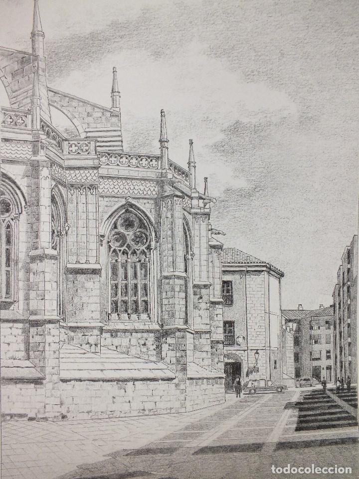 Art: L&Aacute;MINA ABSIDE DE LA CATEDRAL  PALENCIA 17