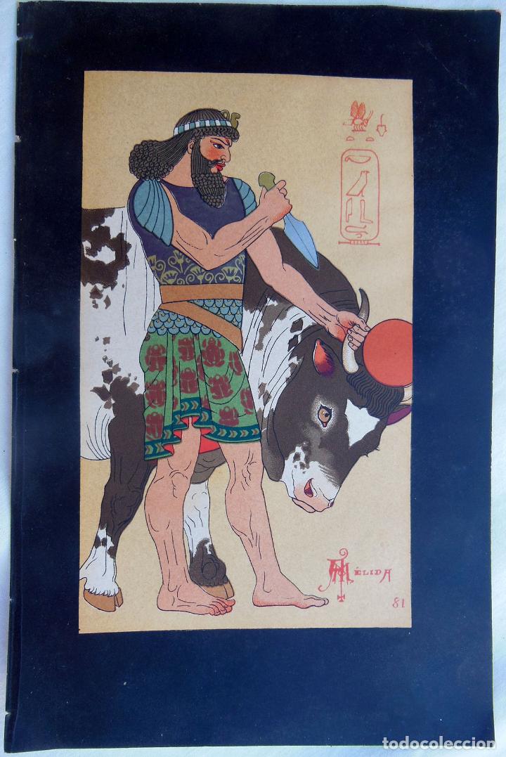Art: LA HIJA DEL REY DE EGIPTO (1). M&Eacute;LIDA Arturo. 1881. Ed Biblioteca Arte y Letras