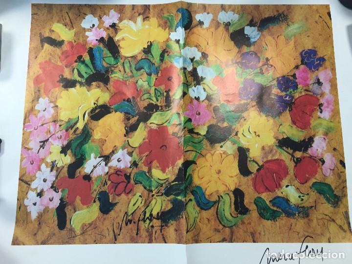 Arte: Merc&eacute; Flores, firmada, 80 x 60 cms - Foto 1