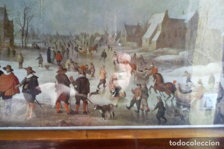 Arte: LAMINA - INVIERNO - ENMARCADA. - Foto 1