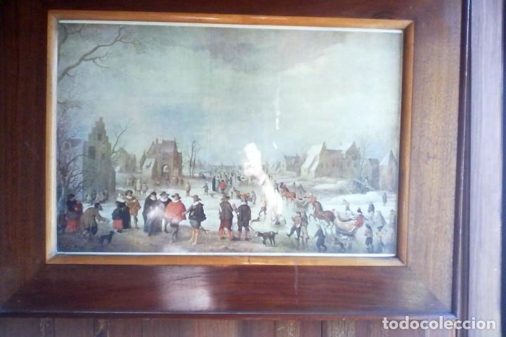 Arte: LAMINA - INVIERNO - ENMARCADA. - Foto 3