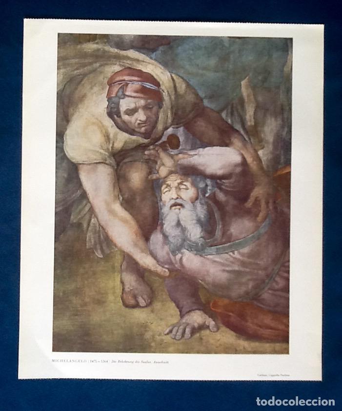 Art: MICHELANGELO.EDITADA EN ALEMANIA A&Ntilde;OS 50 ENVIO INCLUIDO.