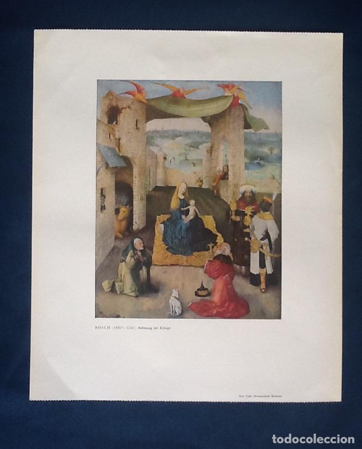 Art: BOSCH. EDITADA EN ALEMANIA A&Ntilde;OS 50 ENVIO INCLUIDO.