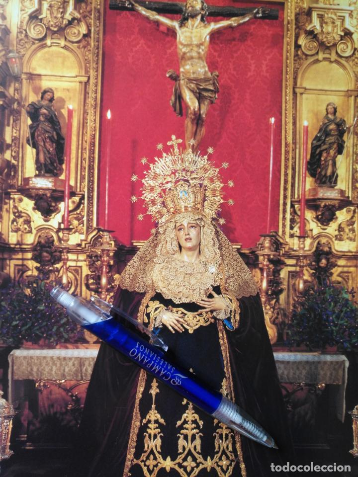 Kunst: gran antigua lamina virgen de la semana santa de sevilla ideal para enmarcar