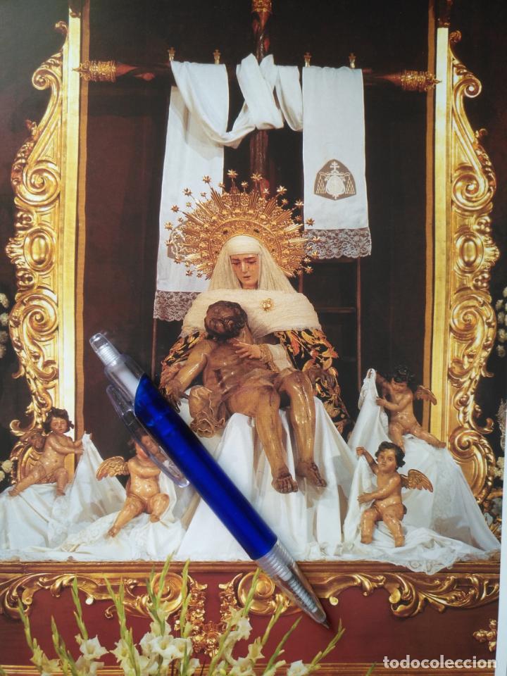 Kunst: gran antigua lamina virgen de la semana santa de sevilla ideal para enmarcar