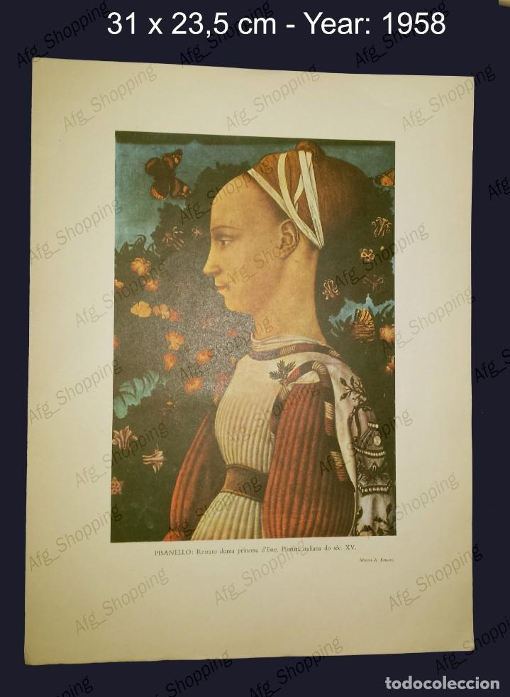 Kunst: PISANELLO - COLECCION LAS MARAVILLAS ARTISTICAS DEL MUNDO - 1958