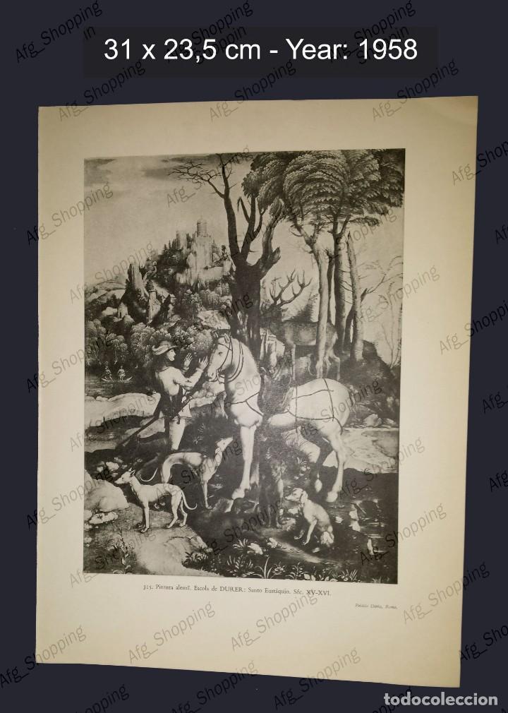 Art: DURER - PINTURA ALEMANA - COLECCION LAS MARAVILLAS ARTISTICAS DEL MUNDO - 1958