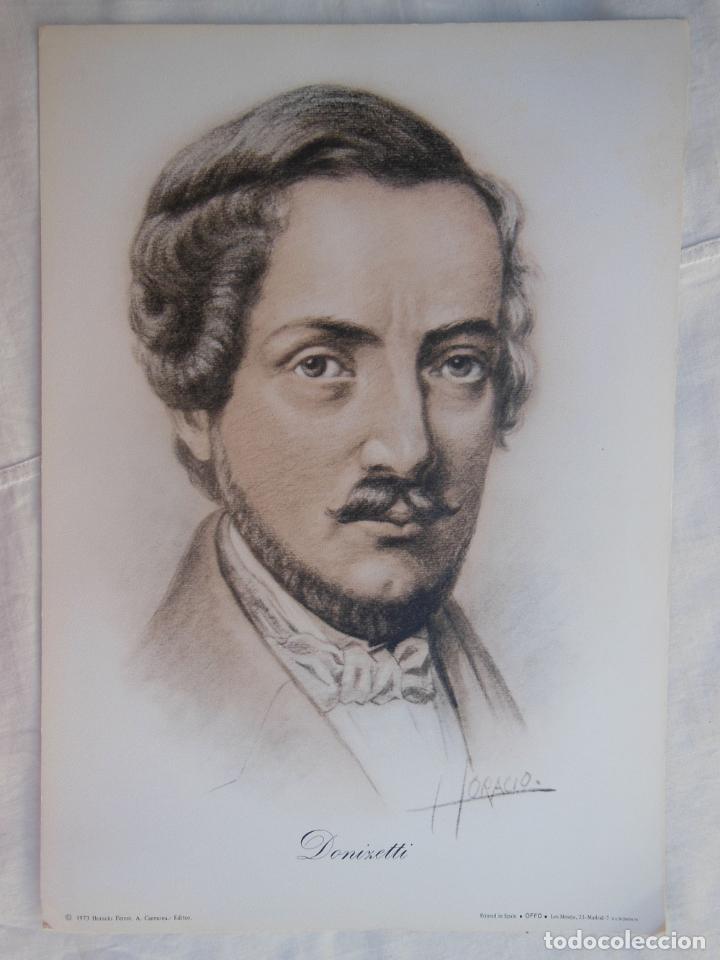 Arte: DONIZETTI. HORACIO FERRER. 24x34 cm - Foto 1