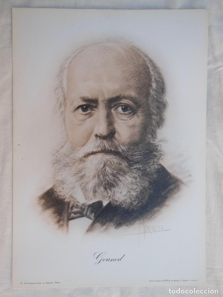 Arte: GOUNOD. HORACIO FERRER. 24x34 cm - Foto 1